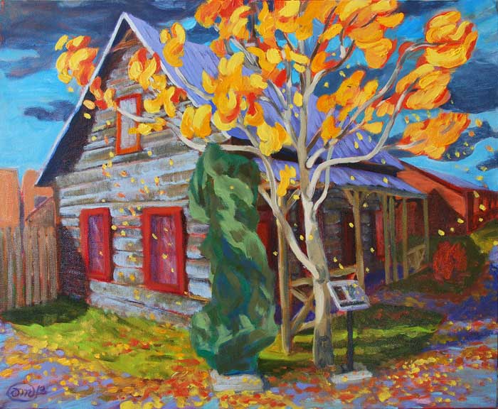 The Telegraph Office, McBride Museum 16x20