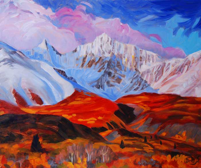 On the Auriol Trail, Kluane 20x24
