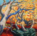The blue branch