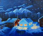 Warm Light on a cold night
