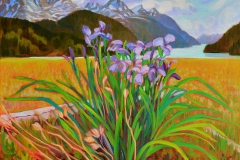 Wild Irisses on Dyea Flats copy